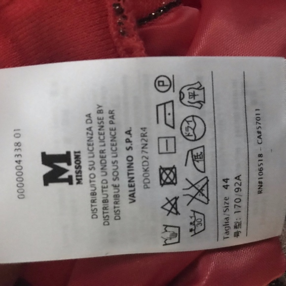 MISSONI Jumpsuit multi-color sx 44 (M) - Picture 6 of 8